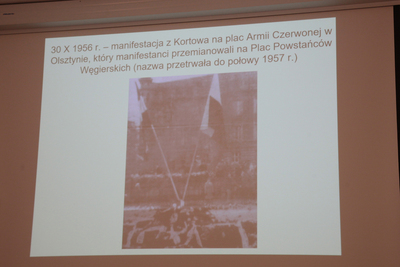 „Warmia i Mazury w okresie stalinizmu” – spotkanie z cyklu „Na północ od Warszawy...” – Warszawa, 26 kwietnia 2019. Fot. Piotr Życieński (IPN)