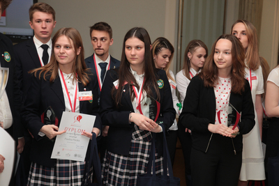 Turniej oksfordzkich debat historycznych dla młodzieży polonijnej i polskiej mieszkającej poza granicami kraju – Warszawa, 27–28 kwietnia 2019. Fot. Piotr Życieński (IPN)