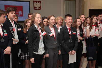 Turniej oksfordzkich debat historycznych dla młodzieży polonijnej i polskiej mieszkającej poza granicami kraju – Warszawa, 27–28 kwietnia 2019. Fot. Piotr Życieński (IPN)