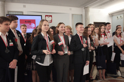 Turniej oksfordzkich debat historycznych dla młodzieży polonijnej i polskiej mieszkającej poza granicami kraju – Warszawa, 27–28 kwietnia 2019. Fot. Piotr Życieński (IPN)