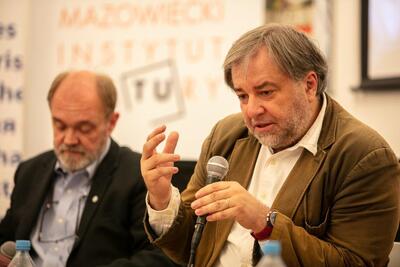 Prezentacja książki Miloša Doležala „Jakby nam już dzisiaj przyszło umrzeć. Dramat życia, kapłaństwa i męczeńskiej śmierci czyhoskiego proboszcza ks. Josefa Toufara” – Warszawa, 7 maja 2019. Fot. Rafał Latoszek