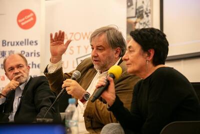 Prezentacja książki Miloša Doležala „Jakby nam już dzisiaj przyszło umrzeć. Dramat życia, kapłaństwa i męczeńskiej śmierci czyhoskiego proboszcza ks. Josefa Toufara” – Warszawa, 7 maja 2019. Fot. Rafał Latoszek