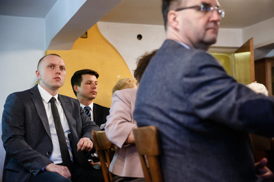 Ogólnopolska konferencja naukowa „Krąg współpracowników prymasa Stefana Wyszyńskiego” – Warszawa-Choszczówka, 8–9 maja 2019. Fot. Sławek Kasper (IPN)