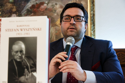 Ogólnopolska konferencja naukowa „Krąg współpracowników prymasa Stefana Wyszyńskiego” – Warszawa-Choszczówka, 8–9 maja 2019. Fot. Sławek Kasper (IPN)