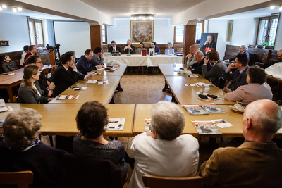 Ogólnopolska konferencja naukowa „Krąg współpracowników prymasa Stefana Wyszyńskiego” – Warszawa-Choszczówka, 8–9 maja 2019. Fot. Sławek Kasper (IPN)