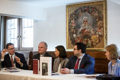 Ogólnopolska konferencja naukowa „Krąg współpracowników prymasa Stefana Wyszyńskiego” – Warszawa-Choszczówka, 8–9 maja 2019. Fot. Sławek Kasper (IPN)