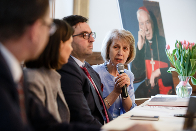 Ogólnopolska konferencja naukowa „Krąg współpracowników prymasa Stefana Wyszyńskiego” – Warszawa-Choszczówka, 8–9 maja 2019. Fot. Sławek Kasper (IPN)