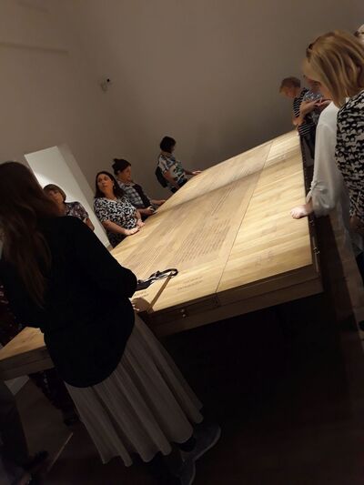 Nauczyciele w Żydowskim Instytucie Historycznym w ramach kursu „Śladami wojennych dramatów – edukacja w miejscach pamięci”  – 26 kwietnia 2019