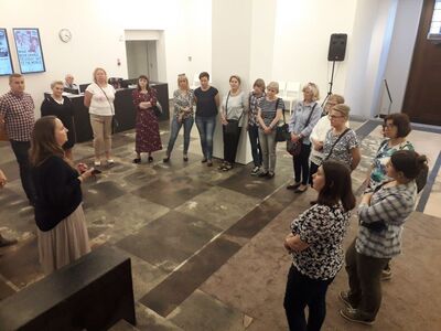 Nauczyciele w Żydowskim Instytucie Historycznym w ramach kursu „Śladami wojennych dramatów – edukacja w miejscach pamięci”  – 26 kwietnia 2019