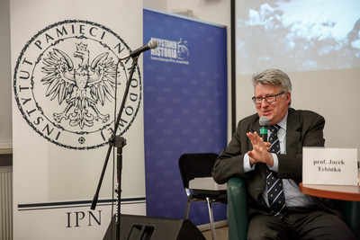 Prezentacja książki Adama Grzybowskiego i Jacka Tebinki „Na wolność przez Lizbonę...” – Warszawa, 9 maja 2019. Fot. Sławek Kasper (IPN)