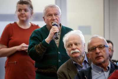 Prezentacja książki Adama Grzybowskiego i Jacka Tebinki „Na wolność przez Lizbonę...” – Warszawa, 9 maja 2019. Fot. Sławek Kasper (IPN)