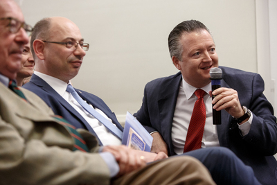 Prezentacja książki Adama Grzybowskiego i Jacka Tebinki „Na wolność przez Lizbonę...” – Warszawa, 9 maja 2019. Fot. Sławek Kasper (IPN)