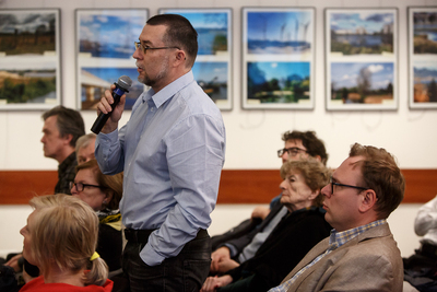 Prezentacja książki Adama Grzybowskiego i Jacka Tebinki „Na wolność przez Lizbonę...” – Warszawa, 9 maja 2019. Fot. Sławek Kasper (IPN)