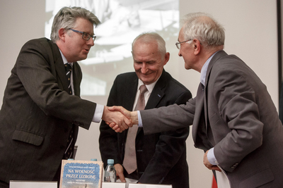 Prezentacja książki Adama Grzybowskiego i Jacka Tebinki „Na wolność przez Lizbonę...” – Warszawa, 9 maja 2019. Fot. Sławek Kasper (IPN)