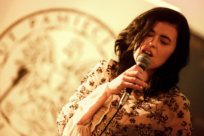 Koncert muzyki portugalskiej MEU FADO. Śpiewa Kinga Rataj. Fot. Sławek Kasper (IPN)