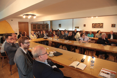 Ogólnopolska konferencja naukowa „Krąg współpracowników prymasa Stefana Wyszyńskiego” – Warszawa-Choszczówka, 8–9 maja 2019. Fot. Piotr Życieński (IPN)