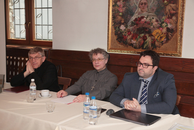 Ogólnopolska konferencja naukowa „Krąg współpracowników prymasa Stefana Wyszyńskiego” – Warszawa-Choszczówka, 8–9 maja 2019. Fot. Piotr Życieński (IPN)