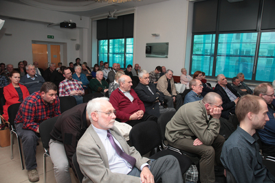Dyskusja o majorze Janie Henryku Żychoniu – Warszawa, 10 maja 2019. Fot. Piotr Życieński (IPN)