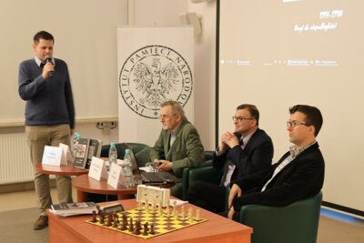 Prezentacja książki Pawła Dudzińskiego „Szachy wojenne 1914–1918. Drogi do niepodległości”