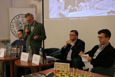 Prezentacja książki Pawła Dudzińskiego „Szachy wojenne 1914–1918. Drogi do niepodległości”