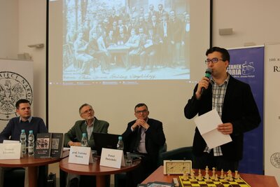 Prezentacja książki Pawła Dudzińskiego „Szachy wojenne 1914–1918. Drogi do niepodległości”