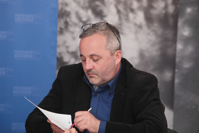Dr Piotr Gontarczyk z Biura Badań Historycznych IPN. Fot. Piotr Życieński (IPN)
