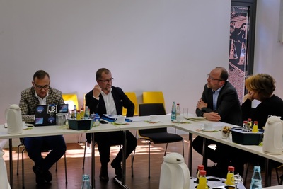 Spotkanie w ramach międzynarodowego projektu badawczego „Nowe wyzwania dla kultur postkomunistycznej pamięci: interdyscyplinarne perspektywy w wymiarze sprawiedliwości okresu przejściowego”