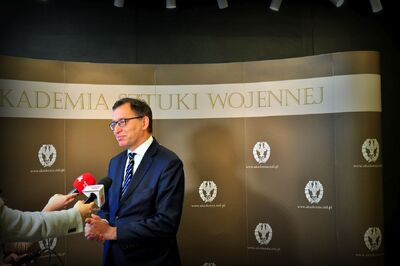 Otwarcie wystawy „Polski gen wolności. 150 lat walk o niepodległość (1768–1918)” w Akademii Sztuki Wojennej – 15 maja 2019. Fot. Paweł Czerniszewski (IPN)