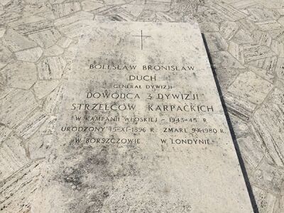 Polski Cmentarz Wojenny na Monte Cassino. Fot. Małgorzata Ptasińska (IPN)