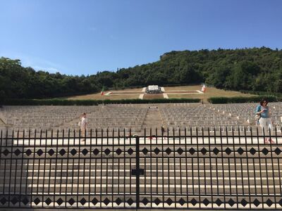 Polski Cmentarz Wojenny na Monte Cassino. Fot. Małgorzata Ptasińska (IPN)