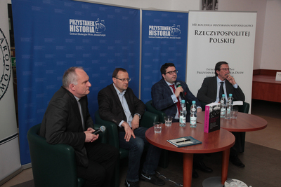 Promocja książki Rafała Łatki „Episkopat Polski wobec stosunków państwo – Kościół i rzeczywistości społeczno-politycznej PRL 1970–1989”. Fot. Piotr Życieński (IPN)