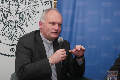 Ks. dr hab. Dominik Zamiatała prof. UKSW. Fot. Piotr Życieński (IPN)