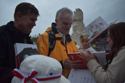 Uroczystości na Polskim Cmentarzu Wojennym na Monte Cassino, 18 maja 2019. Fot. Marek Wierzbicki