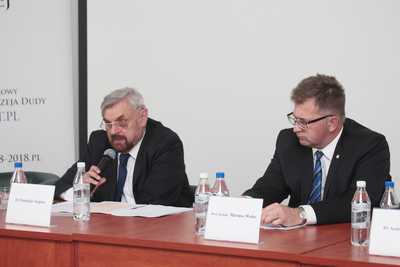 Międzynarodowa konferencja naukowa „Symon Petlura (1879-1926) – przywódca niepodległej Ukrainy. W 140 rocznicę urodzin” – Warszawa, 21 maja 2019. Fot. Piotr Życieński (IPN)