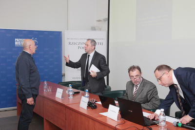 Międzynarodowa konferencja naukowa „Symon Petlura (1879-1926) – przywódca niepodległej Ukrainy. W 140 rocznicę urodzin” – Warszawa, 21 maja 2019. Fot. Piotr Życieński (IPN)