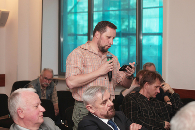 Międzynarodowa konferencja naukowa „Symon Petlura (1879-1926) – przywódca niepodległej Ukrainy. W 140 rocznicę urodzin” – Warszawa, 21 maja 2019. Fot. Piotr Życieński (IPN)