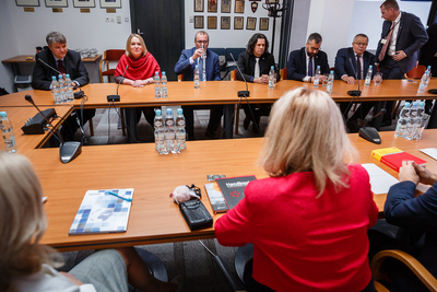 Delegacja czeskich parlamentarzystów w Instytucie Pamięci Narodowej – 22 maja 2019. Fot. Sławek Kasper (IPN)