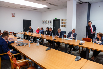 Delegacja czeskich parlamentarzystów w Instytucie Pamięci Narodowej – 22 maja 2019. Fot. Sławek Kasper (IPN)