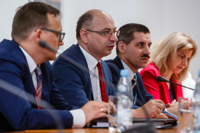 Delegacja czeskich parlamentarzystów w Instytucie Pamięci Narodowej – 22 maja 2019. Fot. Sławek Kasper (IPN)