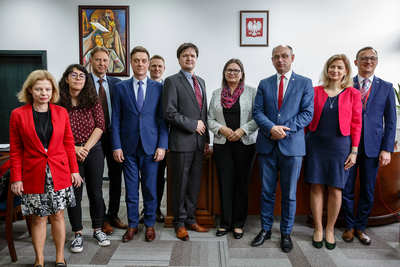 Wizyta przedstawicieli Platformy Europejskiej Pamięci i Sumienia w IPN – 22 maja 2019. Fot. Sławek Kasper (IPN)