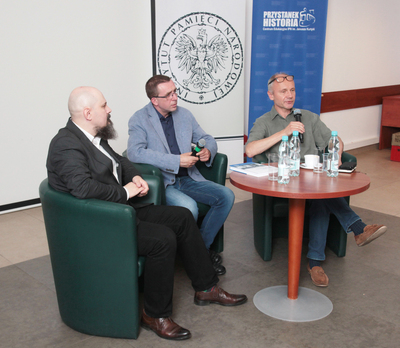 Dyskusja „Cinkciarze, »szara strefa«, przestępczość a transformacja ustrojowa” – Warszawa, 22 maja 2019. Fot. Piotr Życieński (IPN)