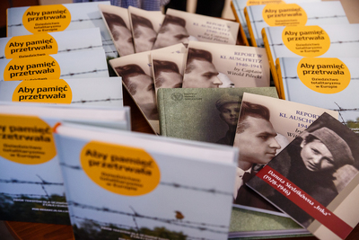 Konferencja prasowa z udziałem członków Platformy Europejskiej Pamięci i Sumienia oraz przedstawicieli IPN – 23 maja 2019. Fot. Sławek Kasper (IPN)