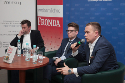 Prezentacja książki „Rekiny wojny” – Warszawa, 23 maja 2019. Fot. Piotr Życieński (IPN)