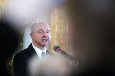 Sekretarz stanu w Kancelarii Prezydenta Wojciech Kolarski. Gala Nagrody „Kustosz Pamięci Narodowej” – 28 maja 2019. Fot. Sławek Kasper (IPN)