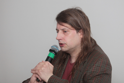 Wykład Franciszka Grabowskiego „Orły na wygnaniu. Losy polskich lotników po II wojnie światowej”. Fot. Piotr Życienski (IPN)