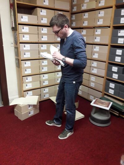 Archiwiści IPN pomogli przy porządkowaniu i opracowywaniu zasobu archiwalnego w Centralnym Archiwum Polonii Amerykańskiej w Orchard Lake