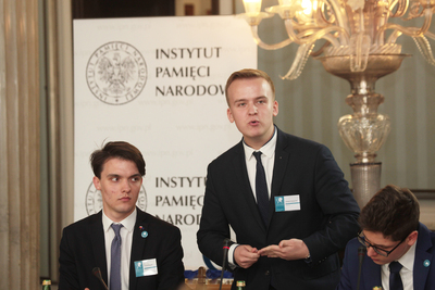 Finał IV Turnieju Debat Historycznych IPN – Warszawa, 30 maja 2019. Fot. Piotr Życieński (IPN)