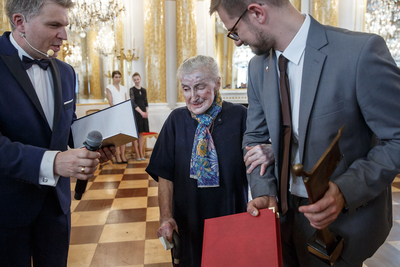 Uroczystość wręczenia Nagrody „Kustosz Pamięci Narodowej” 2019. Fot. Sławek Kasper (IPN)