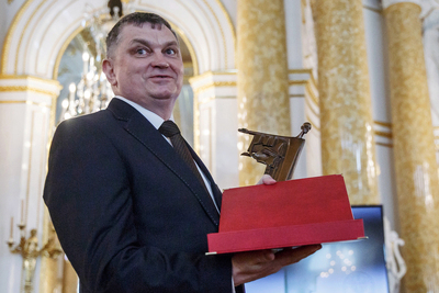 Uroczystość wręczenia Nagrody „Kustosz Pamięci Narodowej” 2019. Fot. Sławek Kasper (IPN)