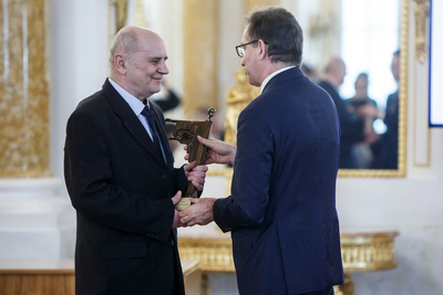 Uroczystość wręczenia Nagrody „Kustosz Pamięci Narodowej” 2019. Fot. Sławek Kasper (IPN)